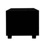 darrahopens Furniture > Living Room Artiss 140cm High Gloss TV Cabinet Stand Entertainment Unit Storage Shelf Black