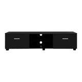 darrahopens Furniture > Living Room Artiss 140cm High Gloss TV Cabinet Stand Entertainment Unit Storage Shelf Black