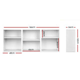darrahopens Furniture > Living Room Artiss 3 Piece Storage Shelf