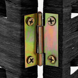 darrahopens Furniture > Living Room Artiss 4 Panel Room Divider Screen Privacy Timber Foldable Dividers Stand Black