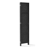 darrahopens Furniture > Living Room Artiss 4 Panel Room Divider Screen Privacy Timber Foldable Dividers Stand Black