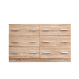 darrahopens Furniture > Living Room Artiss 6 Chest of Drawers Cabinet Dresser Table Tallboy Lowboy Storage Wood