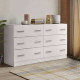 darrahopens Furniture > Living Room Artiss 6 Chest of Drawers Cabinet Dresser Tallboy Lowboy Storage Bedroom White