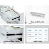 darrahopens Furniture > Living Room Artiss 6 Chest of Drawers Cabinet Dresser Tallboy Lowboy Storage Bedroom White