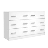 darrahopens Furniture > Living Room Artiss 6 Chest of Drawers Cabinet Dresser Tallboy Lowboy Storage Bedroom White