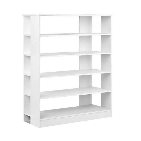 darrahopens Furniture > Living Room Artiss 6-Tier Shoe Rack Cabinet - White