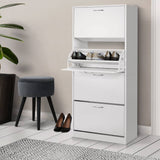 darrahopens Furniture > Living Room Artiss 60 Pairs Shoe Cabinet Shoes Rack Storage Organiser Shelf Cupboard Drawer