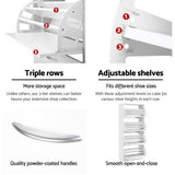 darrahopens Furniture > Living Room Artiss 60 Pairs Shoe Cabinet Shoes Rack Storage Organiser Shelf Cupboard Drawer