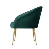 darrahopens Furniture > Living Room Artiss Armchair Lounge Chair Accent Armchairs Chairs Velvet Sofa Green Couch