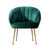 darrahopens Furniture > Living Room Artiss Armchair Lounge Chair Accent Armchairs Chairs Velvet Sofa Green Couch