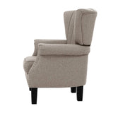 darrahopens Furniture > Living Room Artiss Armchair Lounge Chair Accent Chairs Armchairs Fabric Single Sofa Beige