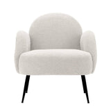 Darrahopens Furniture > Living Room Artiss Armchair Lounge Chair Armchairs Accent Arm Chairs Sherpa Boucle White