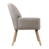 Darrahopens Furniture > Living Room Artiss Armchair Lounge Chair Armchairs Accent Chairs Sofa Couch Fabric Beige