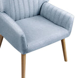 Darrahopens Furniture > Living Room Artiss Armchair Lounge Chair Armchairs Accent Chairs Sofa Couch Fabric Grey