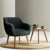 darrahopens Furniture > Living Room Artiss Aston Tub Accent Chair Charcoal