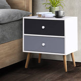 darrahopens Furniture > Living Room Artiss Bedside Tables Drawers Side Table Nightstand Lamp Side Storage Cabinet