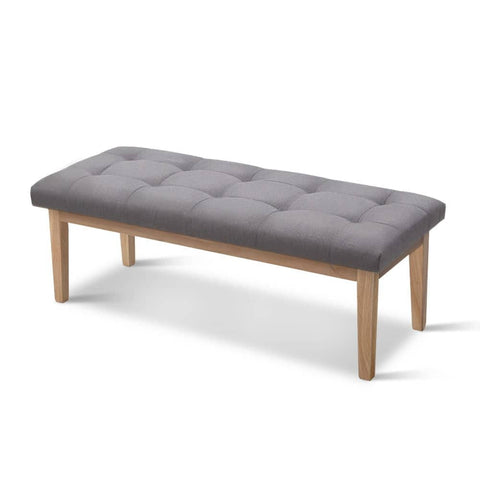 darrahopens Furniture > Living Room Artiss Bench Bedroom Benches Ottoman Upholstered Fabric Chair Foot Stool 120cm