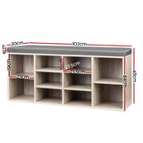 darrahopens Furniture > Living Room Artiss Bench Wooden Shoe Rack Storage