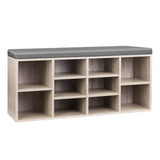 darrahopens Furniture > Living Room Artiss Bench Wooden Shoe Rack Storage