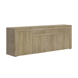 darrahopens Furniture > Living Room Artiss Buffet Sideboard Cabinet Storage 4 Doors Cupboard Hall Wood Hallway Table