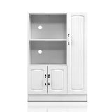 darrahopens Furniture > Living Room Artiss Buffet Sideboard Cabinet Storage Cupboard Doors White Kitchen Hallway