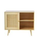 Darrahopens Furniture > Living Room Artiss Buffet Sideboard Rattan Cabinet Storage Shelves Hallway Table Kitchen