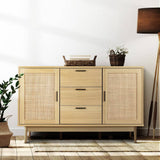 darrahopens Furniture > Living Room Artiss Buffet Sideboard Rattan Furniture Cabinet Storage Hallway Table Kitchen