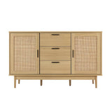 darrahopens Furniture > Living Room Artiss Buffet Sideboard Rattan Furniture Cabinet Storage Hallway Table Kitchen