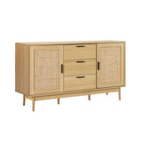 darrahopens Furniture > Living Room Artiss Buffet Sideboard Rattan Furniture Cabinet Storage Hallway Table Kitchen