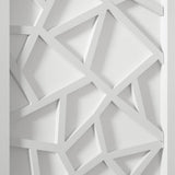 Darrahopens Furniture > Living Room Artiss Clover Room Divider Screen Privacy Wood Dividers Stand 3 Panel White