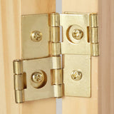 Darrahopens Furniture > Living Room Artiss Clover Room Divider Screen Privacy Wood Dividers Stand 4 Panel Natural