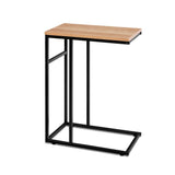 darrahopens Furniture > Living Room Artiss Coffee Side Table Laptop Desk Bedside Sofa End Tables Wooden Metal Frame