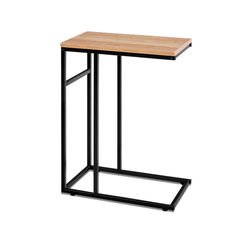 darrahopens Furniture > Living Room Artiss Coffee Side Table Laptop Desk Bedside Sofa End Tables Wooden Metal Frame