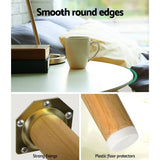 darrahopens Furniture > Living Room Artiss Coffee Table Round Side End Tables Bedside Furniture Wooden Scandinavian