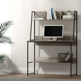Darrahopens Furniture > Living Room Artiss Computer Desk Office Desks Study Table Workstation Bookshelf Storage