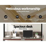 Darrahopens Furniture > Living Room Artiss Computer Desk Office Desks Study Table Workstation Bookshelf Storage