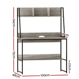 Darrahopens Furniture > Living Room Artiss Computer Desk Office Desks Study Table Workstation Bookshelf Storage