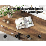 Darrahopens Furniture > Living Room Artiss Console Table Hallway Sofa Table Entry Desk Retro Metal Display Furniture