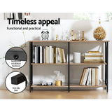 Darrahopens Furniture > Living Room Artiss Console Table Hallway Sofa Table Entry Desk Retro Metal Display Furniture