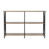 Darrahopens Furniture > Living Room Artiss Console Table Hallway Sofa Table Entry Desk Retro Metal Display Furniture