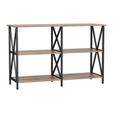Darrahopens Furniture > Living Room Artiss Console Table Hallway Sofa Table Entry Desk Retro Metal Display Furniture