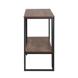 Darrahopens Furniture > Living Room Artiss Console Table Hallway Sofa Table Entry Desk Retro Metal Display Shelf