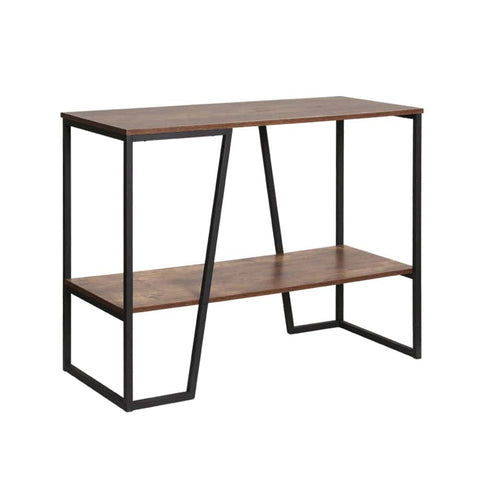 Darrahopens Furniture > Living Room Artiss Console Table Hallway Sofa Table Entry Desk Retro Metal Display Shelf