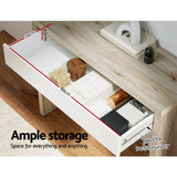 Darrahopens Furniture > Living Room Artiss Console Table Hallway Sofa Table Entry Desk With Storage Drawer 100CM