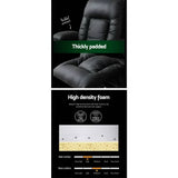 darrahopens Furniture > Living Room Artiss Electric Massage Chair Recliner Luxury Lounge Sofa Armchair Heat Leather