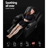darrahopens Furniture > Living Room Artiss Electric Massage Chair Recliner Luxury Lounge Sofa Armchair Heat Leather