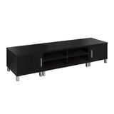 darrahopens Furniture > Living Room Artiss Entertainment Unit with Cabinets - Black