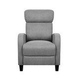 darrahopens Furniture > Living Room Artiss Fabric Reclining Armchair - Grey