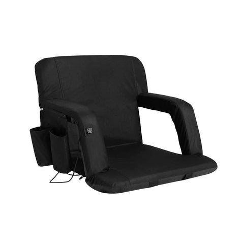Darrahopens Furniture > Living Room Artiss Lounge Sofa Bed With Armrest Heated Floor Recliner Futon Couch Folding Chair Cushion