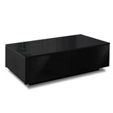 darrahopens Furniture > Living Room Artiss Modern Coffee Table 4 Storage Drawers High Gloss Living Room Furniture Black
